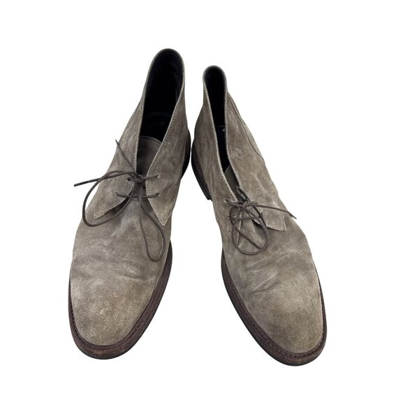Pantofola DOro Mens Gray Suede Leather Ankle Boots Size 10.5 SKU 7319 main image 8